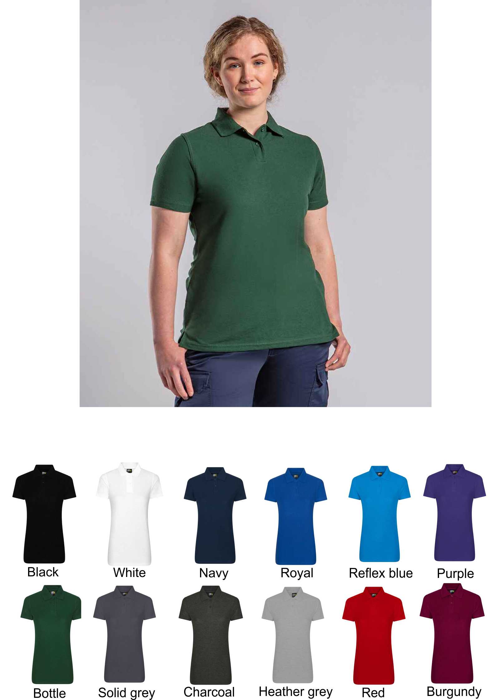 RX101F Pro RTX Ladies Pro Pique Polo Shirt  RX101F Pro RTX Ladies Pro Pique Polo Shirt